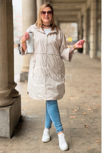 MILANA Kleid in Beige – Große Größen | Cavaricci.de