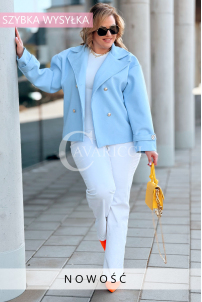 VALERIA Kleid in Hellblau – Große Größen | Cavaricci.de