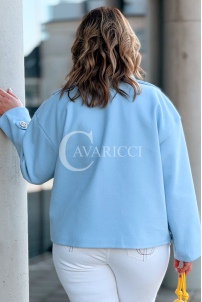 VALERIA Kleid in Hellblau – Große Größen | Cavaricci.de
