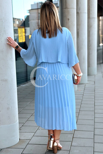 LETIZIA Kleid in Hellblau – Große Größen | Cavaricci.de
