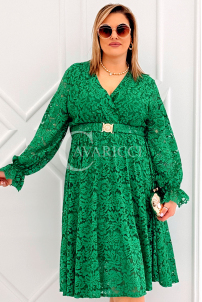 CORTONA Kleid in Grün – Große Größen | Cavaricci.de