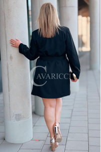 Kleid in Schwarz – Große Größen | Cavaricci.de