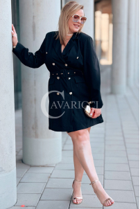 Kleid in Schwarz – Große Größen | Cavaricci.de