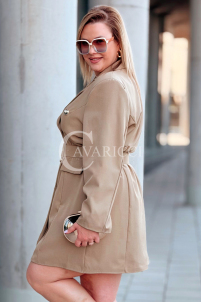 Kleid in Karamell – Große Größen | Cavaricci.de