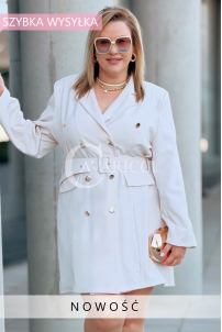 Kleid in Beige – Große Größen | Cavaricci.de