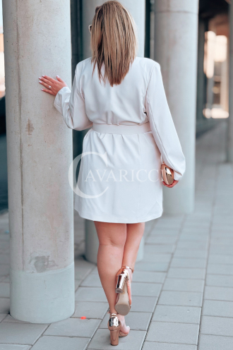 Kleid in Beige – Große Größen | Cavaricci.de