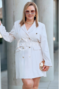 Kleid in Beige – Große Größen | Cavaricci.de