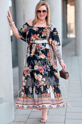 Kleid in Schwarz – Große Größen | Cavaricci.de