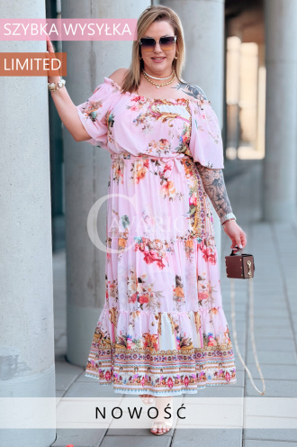 Kleid in Rosa – Große Größen | Cavaricci.de