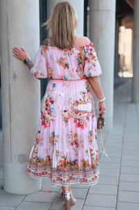 Kleid in Rosa – Große Größen | Cavaricci.de
