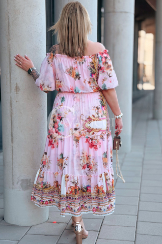 Kleid in Rosa – Große Größen | Cavaricci.de