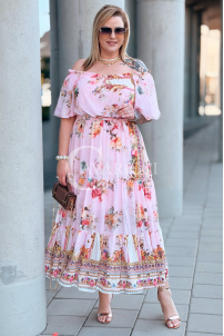 Kleid in Rosa – Große Größen | Cavaricci.de