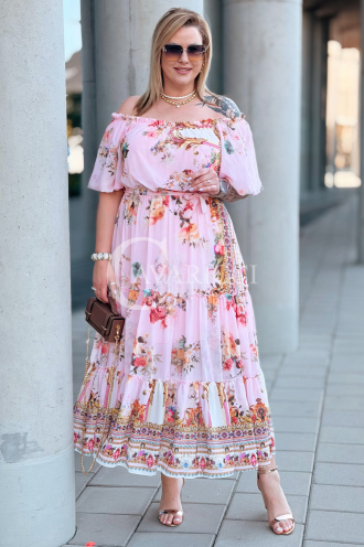 Kleid in Rosa – Große Größen | Cavaricci.de