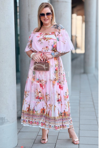 Kleid in Rosa – Große Größen | Cavaricci.de