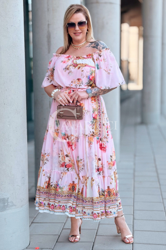 Kleid in Rosa – Große Größen | Cavaricci.de