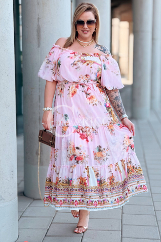 Kleid in Rosa – Große Größen | Cavaricci.de