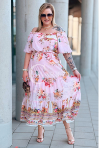 Kleid in Rosa – Große Größen | Cavaricci.de