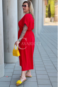 Kleid in Rot – Große Größen | Cavaricci.de