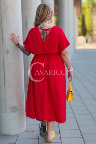 Kleid in Rot – Große Größen | Cavaricci.de