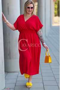 Kleid in Rot – Große Größen | Cavaricci.de