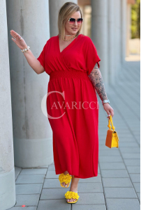 Kleid in Rot – Große Größen | Cavaricci.de