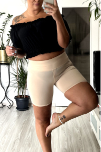 SAVANA Shorts in Nude – Große Größen | Cavaricci.de