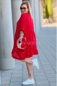 Kleid in Rot – Große Größen | Cavaricci.de