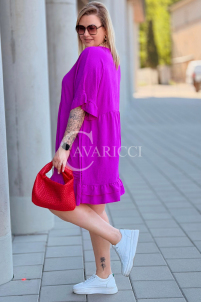 Kleid in Fuchsia – Große Größen | Cavaricci.de