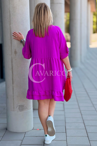 Kleid in Fuchsia – Große Größen | Cavaricci.de