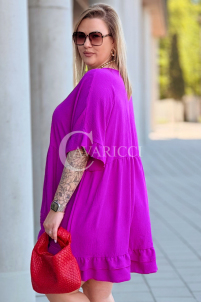 Kleid in Fuchsia – Große Größen | Cavaricci.de