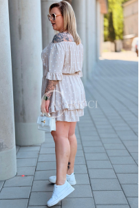 Jumpsuit in Taupe – Große Größen | Cavaricci.de