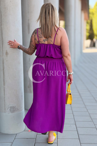 Kleid in Purpur – Große Größen | Cavaricci.de