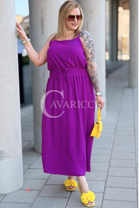 Kleid in Purpur – Große Größen | Cavaricci.de