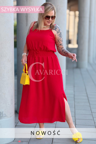 Kleid in Rot – Große Größen | Cavaricci.de