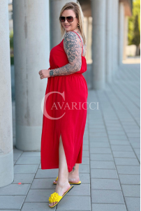 Kleid in Rot – Große Größen | Cavaricci.de