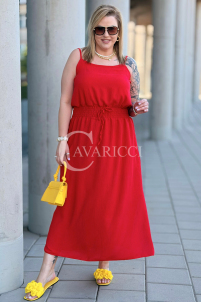 Kleid in Rot – Große Größen | Cavaricci.de