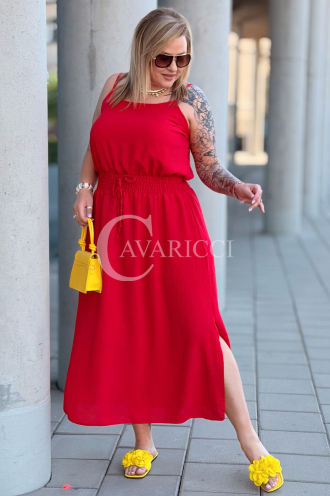 Kleid in Rot – Große Größen | Cavaricci.de