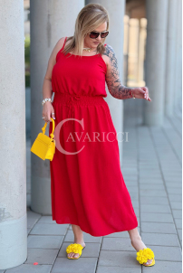 Kleid in Rot – Große Größen | Cavaricci.de