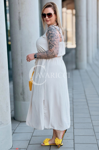 Kleid in Beige – Große Größen | Cavaricci.de