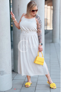 Kleid in Beige – Große Größen | Cavaricci.de
