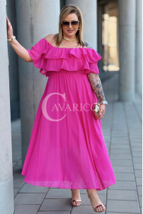 Kleid in Fuchsia – Große Größen | Cavaricci.de