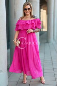 Kleid in Fuchsia – Große Größen | Cavaricci.de