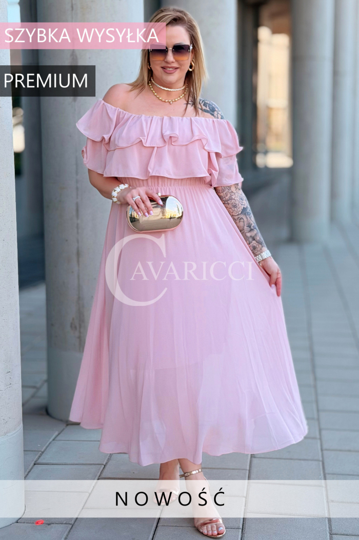 Kleid in Rosa – Große Größen | Cavaricci.de
