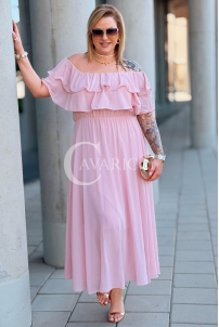 Kleid in Rosa – Große Größen | Cavaricci.de
