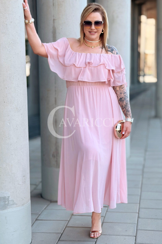 Kleid in Rosa – Große Größen | Cavaricci.de
