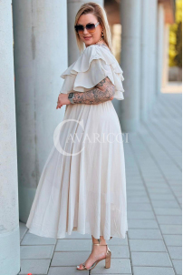 Kleid in Beige – Große Größen | Cavaricci.de