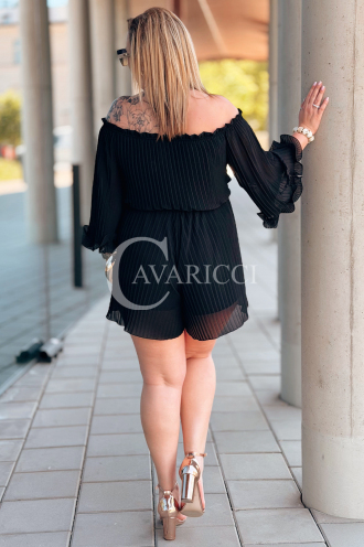 Jumpsuit in Schwarz – Große Größen | Cavaricci.de