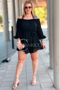 Jumpsuit in Schwarz – Große Größen | Cavaricci.de