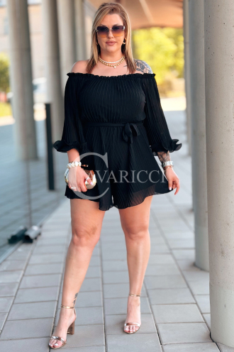 Jumpsuit in Schwarz – Große Größen | Cavaricci.de