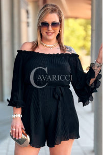 Jumpsuit in Schwarz – Große Größen | Cavaricci.de